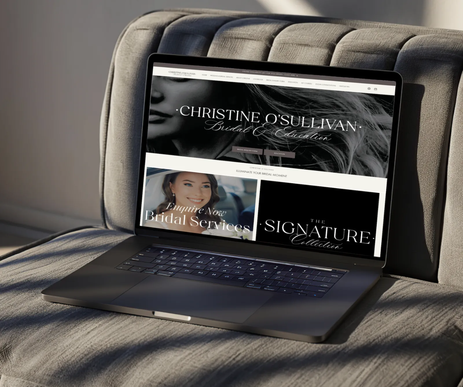 Christine O'Sullivan Shopify storefront design