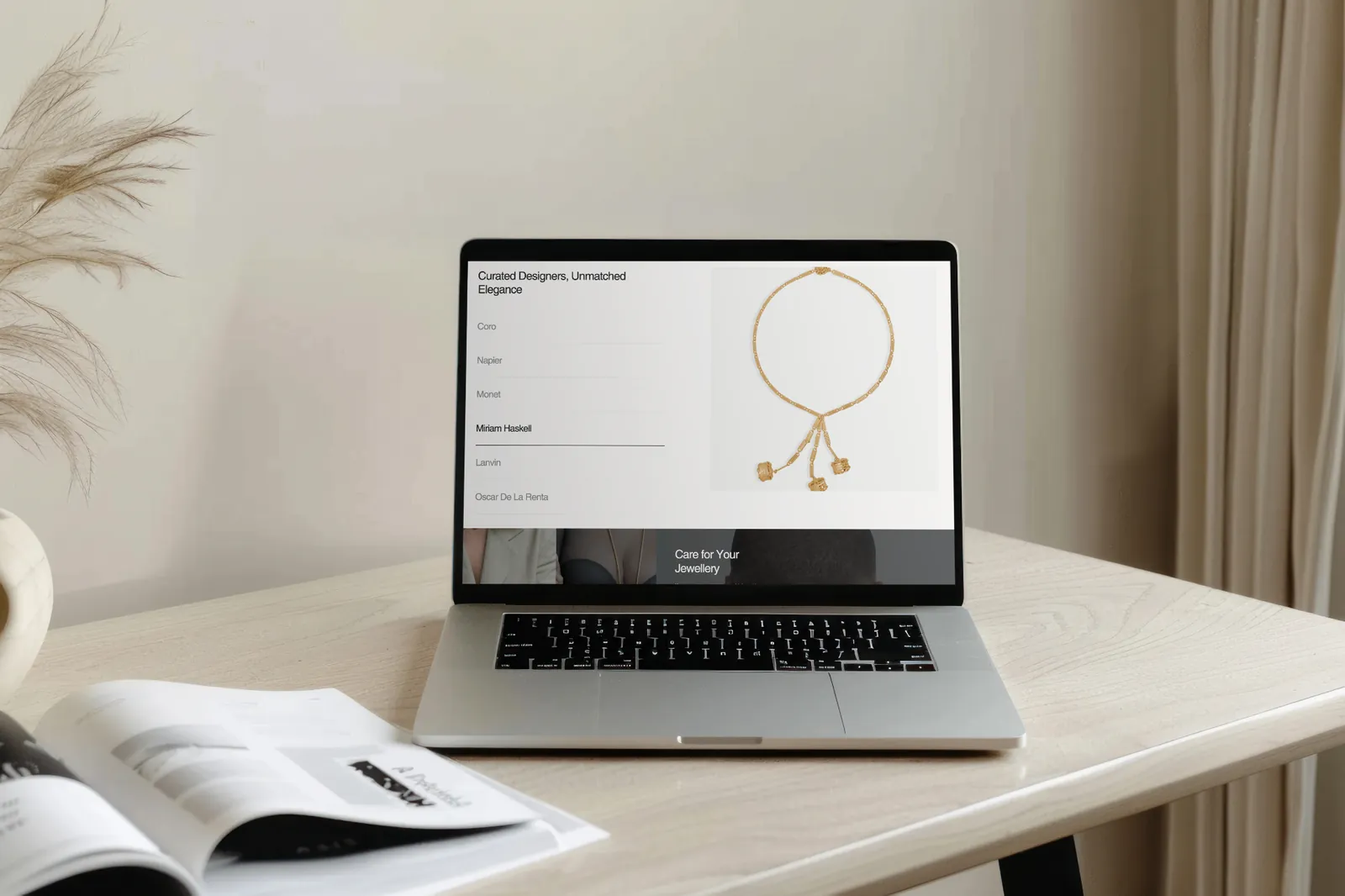 Cove Shopify storefront design