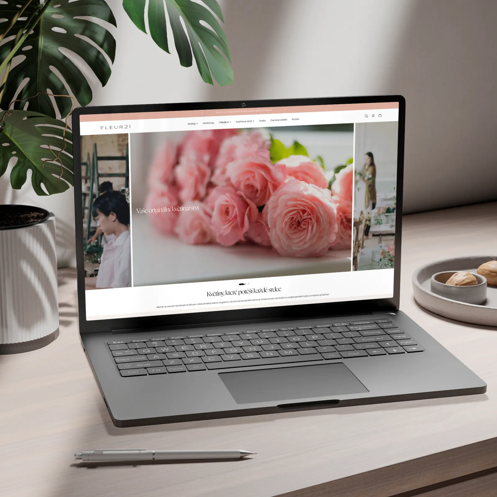 Fleur 21 Shopify storefront design