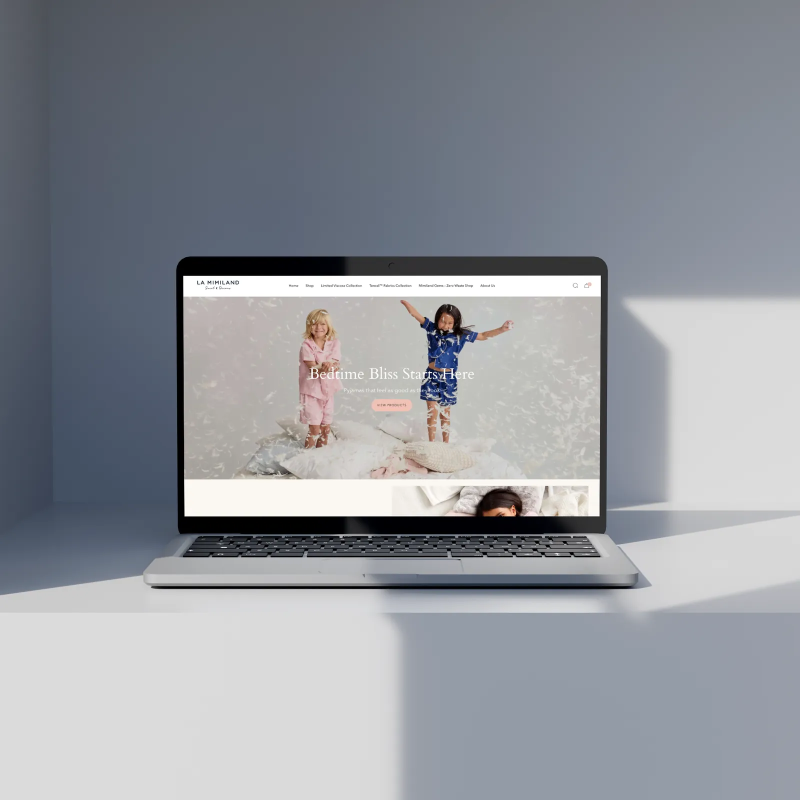 La Mimiland Shopify storefront design